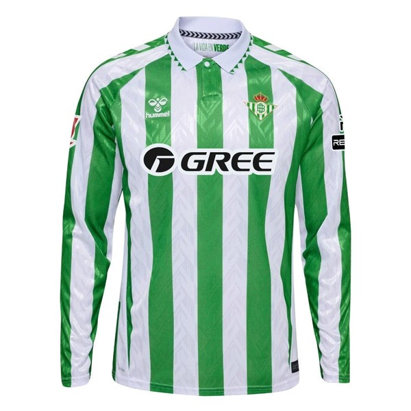 Tailandia Camiseta Real Betis 1ª ML 2024-2025